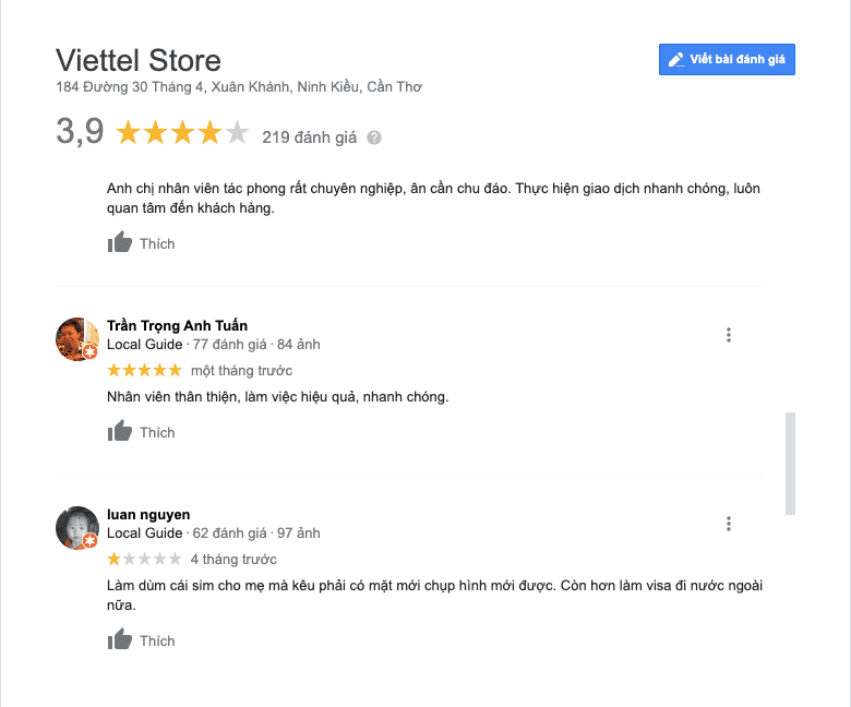 Viettel Store Cần Thơ