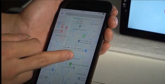 Xác định vị trí của đối tượng