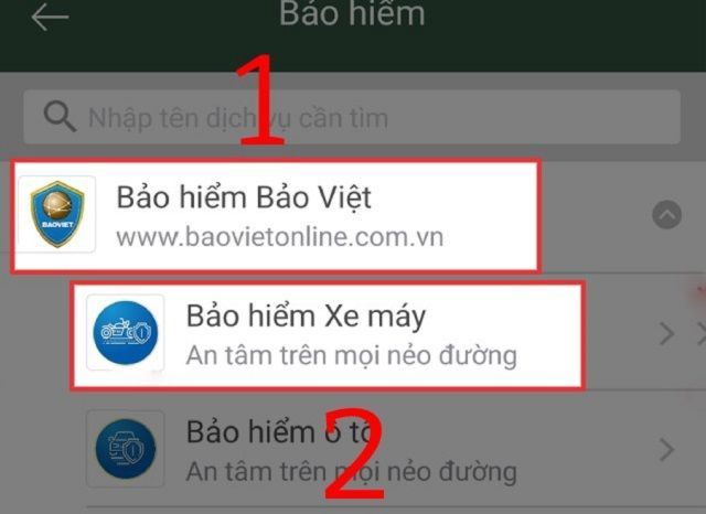Quy định bảo hiểm xe máy: Hướng dẫn mua online bảo hiểm xe máy 37 Chọn doanh nghiệp bảo hiểm và loại bảo hiểm dành cho xe máy