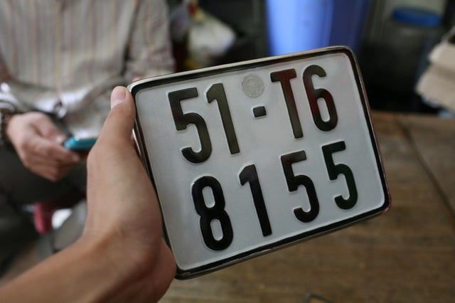 Ảnh 4: Có thể tính điểm biển số xe bằng cách luận giải theo ý nghĩa từng con số trên biển. (Nguồn: Internet)