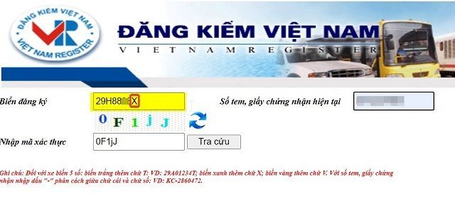Cách tra cứu biển số xe ô tô, xe máy online nhanh chóng đơn giản 22 Hoàn tất các thông tin để tra cứu biển số xe ô tô nhanh chóng, chính xác