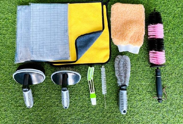 Các dụng cụ rửa xe cần phải chuẩn bị