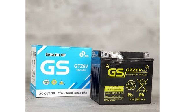 Ắc quy dành cho xe máy GS