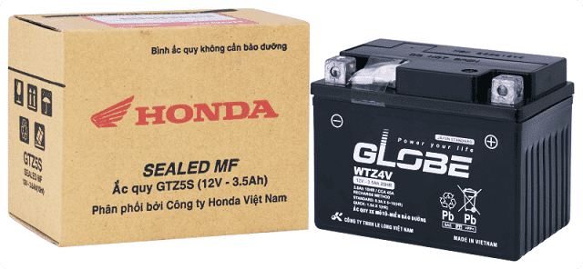 Bình ắc quy xe máy