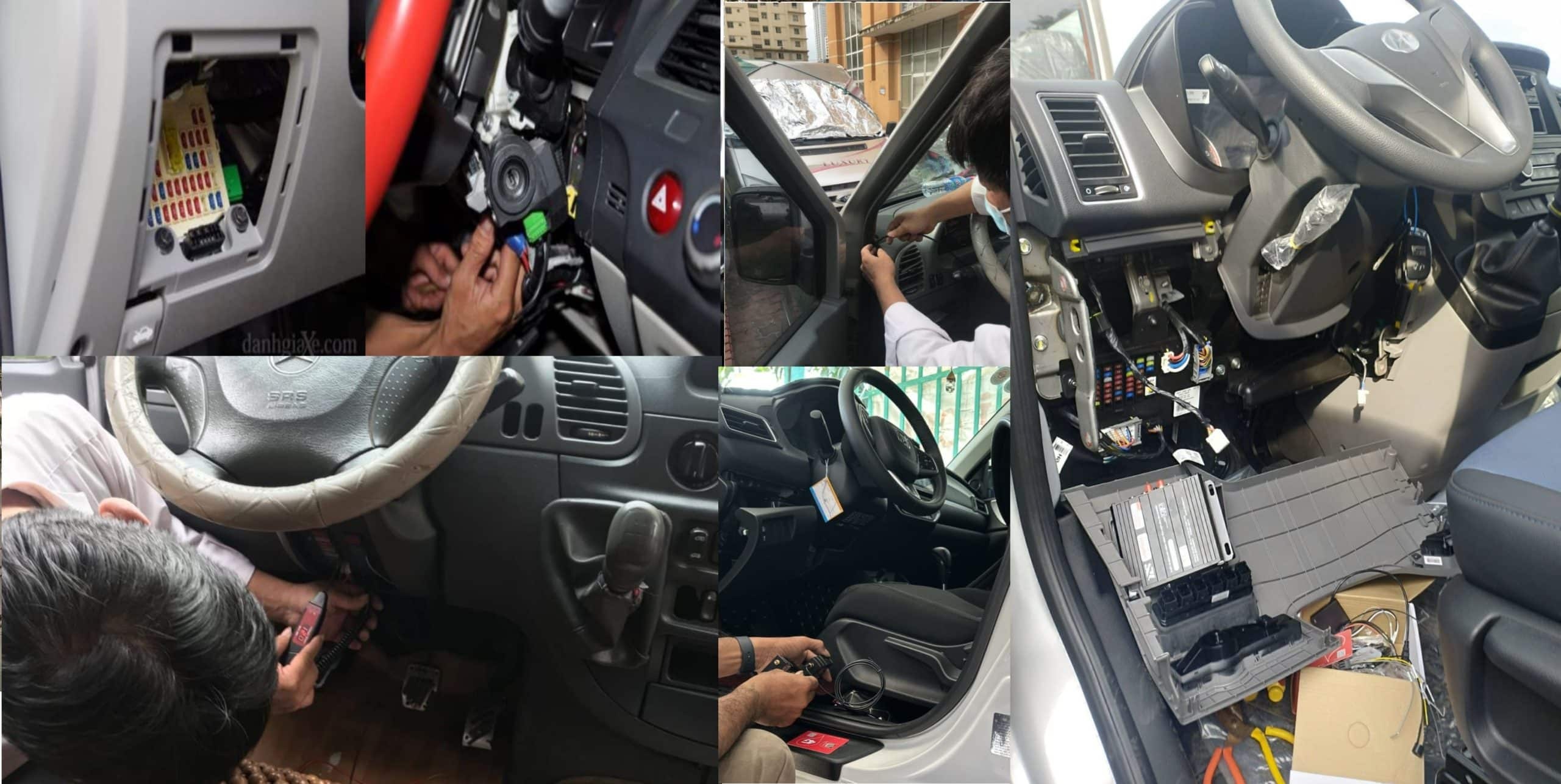 Thiết bị định vị ô tô, xe tải hãng Viettel siêu nhỏ, chip 4G giá rẻ 8 Hình ảnh lắp đặt định vị ô tô